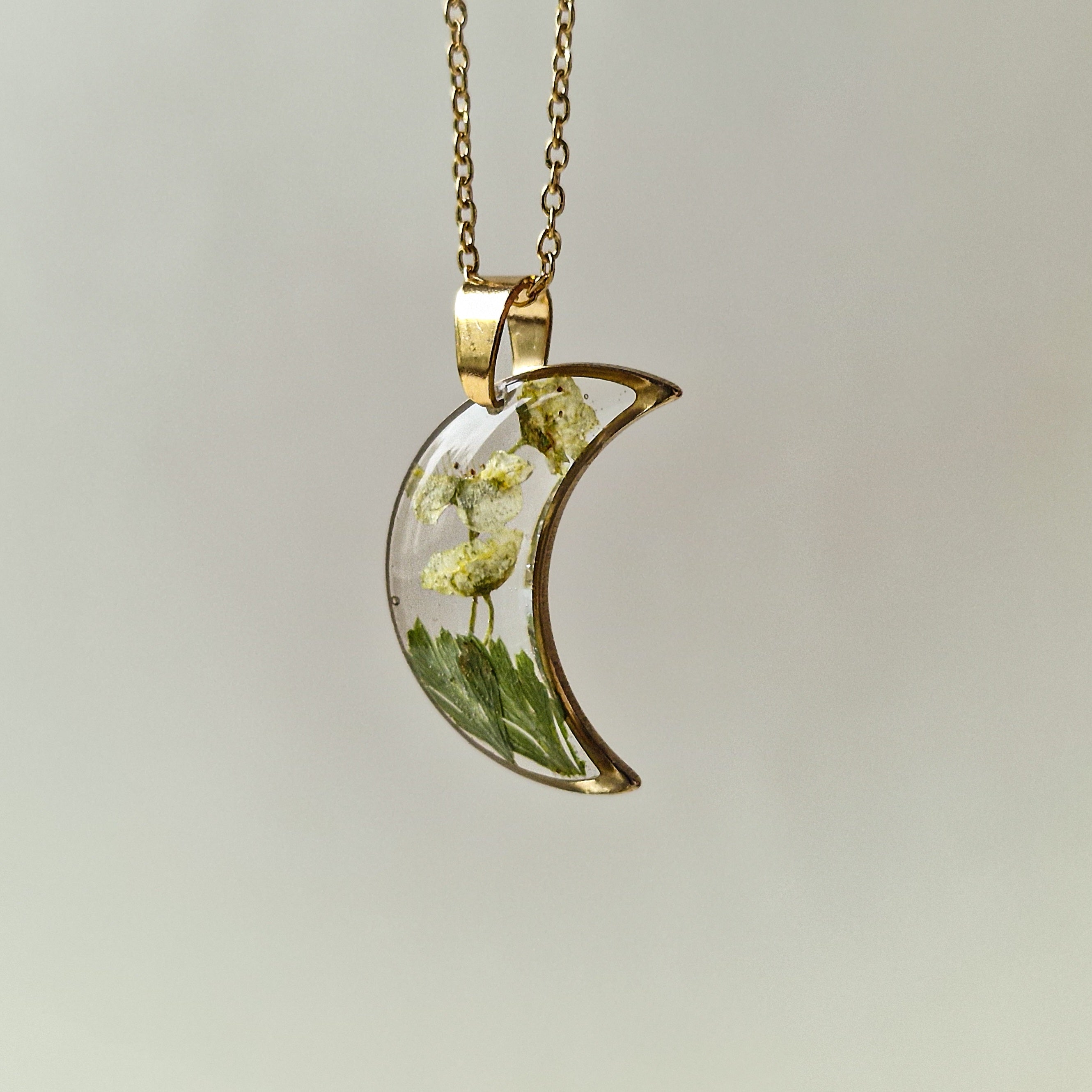 "Golden Moon" - Handmade necklace / by Mu Art Jewelry